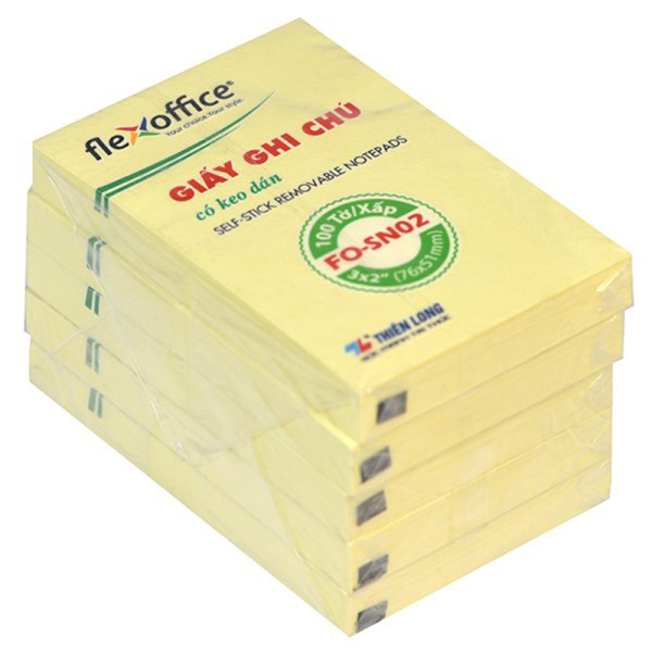 Giấy ghi chú 3x2 FO-SN02 (Flexoffice)